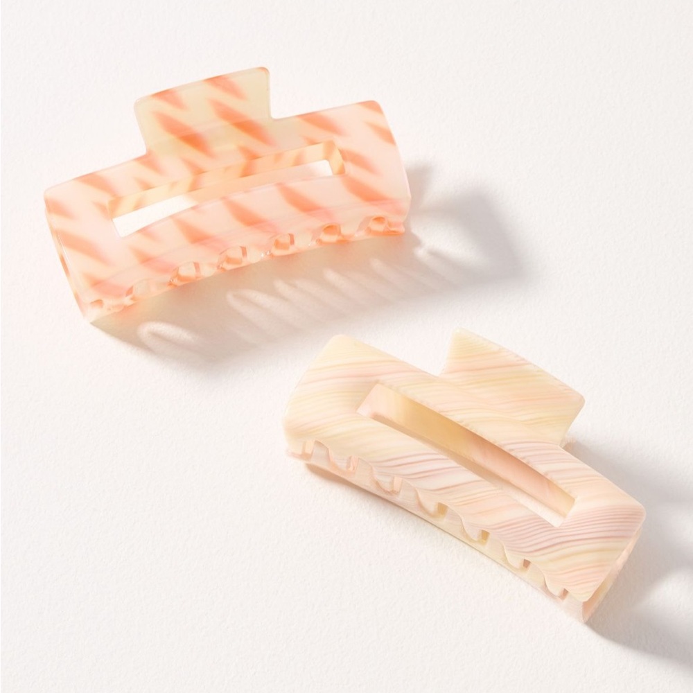 Anthropologie Claw Clip Set